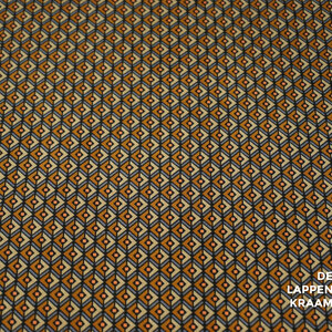  Travelstof met kleine ruitjes camel