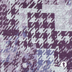 Gebreid met dogtooth paars