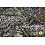 Coupon 39 Punta grijs met geel dierenprintje 170 x 150 cm