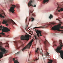  Viscose tye dye rozetinten