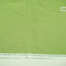  Japans quiltkatoen lime met blaadjes