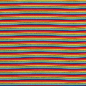  Boordstof in regenboogkleuren gestreept