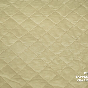  Gewatteerd geruit beige