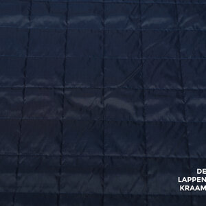  Gewatteerd donkerblauwe vierkantjes