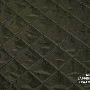  Gewatteerd donker legergroen