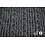 Coupon 58 Gebreid grijs met opgelegd strepenpatroon 180 x 160 cm