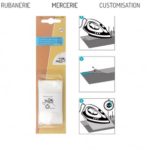  Instrijkbaar Zoomband