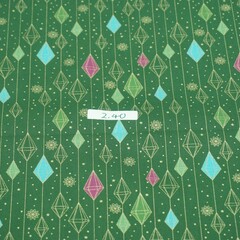  Coupon Kerst groen 2,4 meter lang