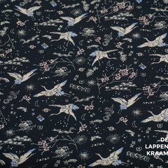  Viscose twill met Japanse print