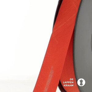  Biaisband koraalrood