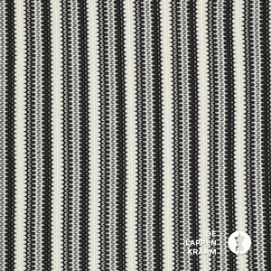 *** Gebreide streep zwart met wit