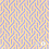 SALE Keperstretch met abstracte print zalm-lila