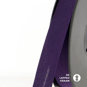  Biaisband donker paars