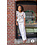 *** Broderie wit met gekleurd garen in groen, geel, blauw en roze