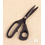 Kleermakersschaar Black Titanium 20cm LINKSHANDIG