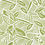 Dunne stretchpopeline stof in lime met witte streepjes