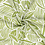Dunne stretchpopeline stof in lime met witte streepjes