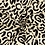 Viscose tricot beige met krabbeltjes