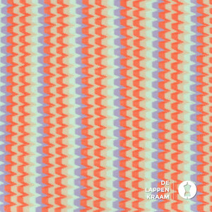 *** Jacquard in zigzag oranje