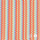 *** Jacquard in zigzag oranje