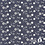 Chambray donkerblauw met ecru borduur