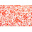 Viscose stof met lurex gebloemd roze en rood