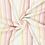 Mousseline met verticale pastelstrepen