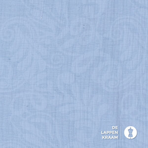  Jacquard geweven mousseline lichtblauw