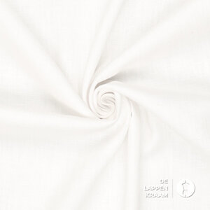 Basic Gewassen linnen wit