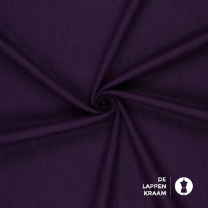 Basic Gewassen linnen paars