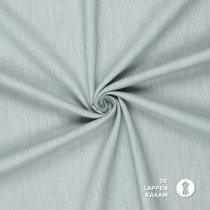 Basic Gewassen linnen oud groen