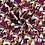 Coupon 256 Linnenmix met abstracte print in beige en roze 170 x 140 cm