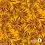 Coupon 267 Stretchkatoen geel met blad in panterprint 170 x 145 cm