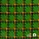 Coupon 45 Stretchkatoen groen Pied de Poule 170 x 145 cm