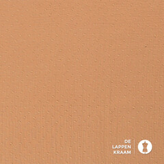  Coupon 924 Hydrofiel met nopje biscuit 170 x 130 cm
