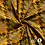 Coupon 42 Stretchkatoen geel Pied de Poule 170 x 145 cm