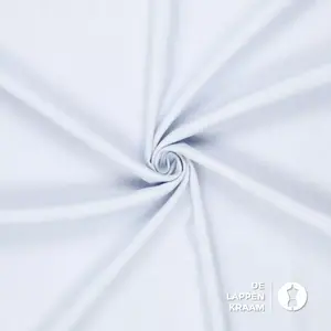 Basic Gewassen linnen ijsblauw