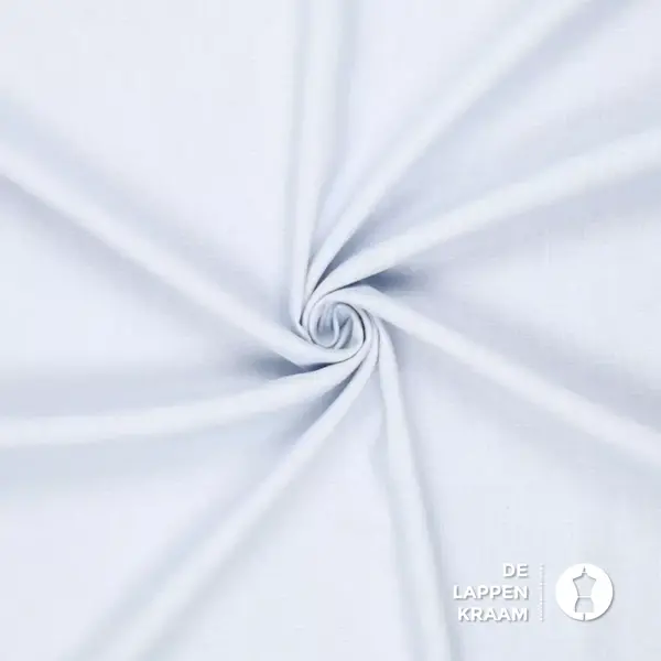 Basic Gewassen linnen ijsblauw