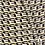 Chiffon met lurex abstracte golfjesprint goud wit