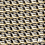 Chiffon met lurex abstracte golfjesprint goud wit