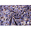 Viscose crepe in lila met print van viooltjes