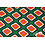 Viscose tricot groen met abstracte ruiten