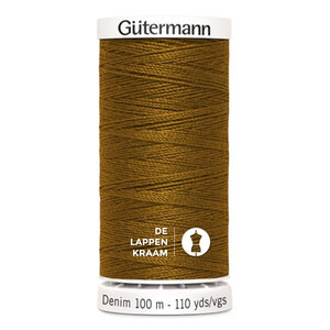  Gutermann doorstikgaren jeans  koper 100mtr
