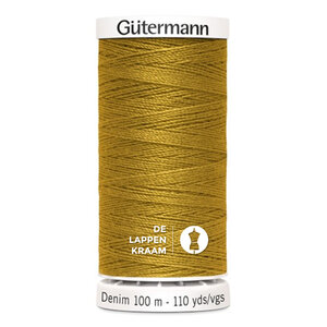  Gutermann doorstikgaren jeans  oker 100mtr