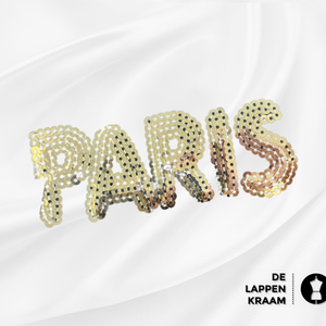  Opstrijkbare patch Paris