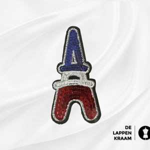  Opstrijkbare patch Eiffeltoren