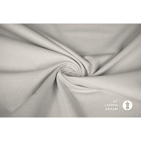 Basic Voorgewassen denim met stretch grijs