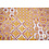 SALE Viscose met boho print in geel