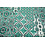 Viscose met boho print in groen