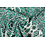 Viscose met boho print in groen